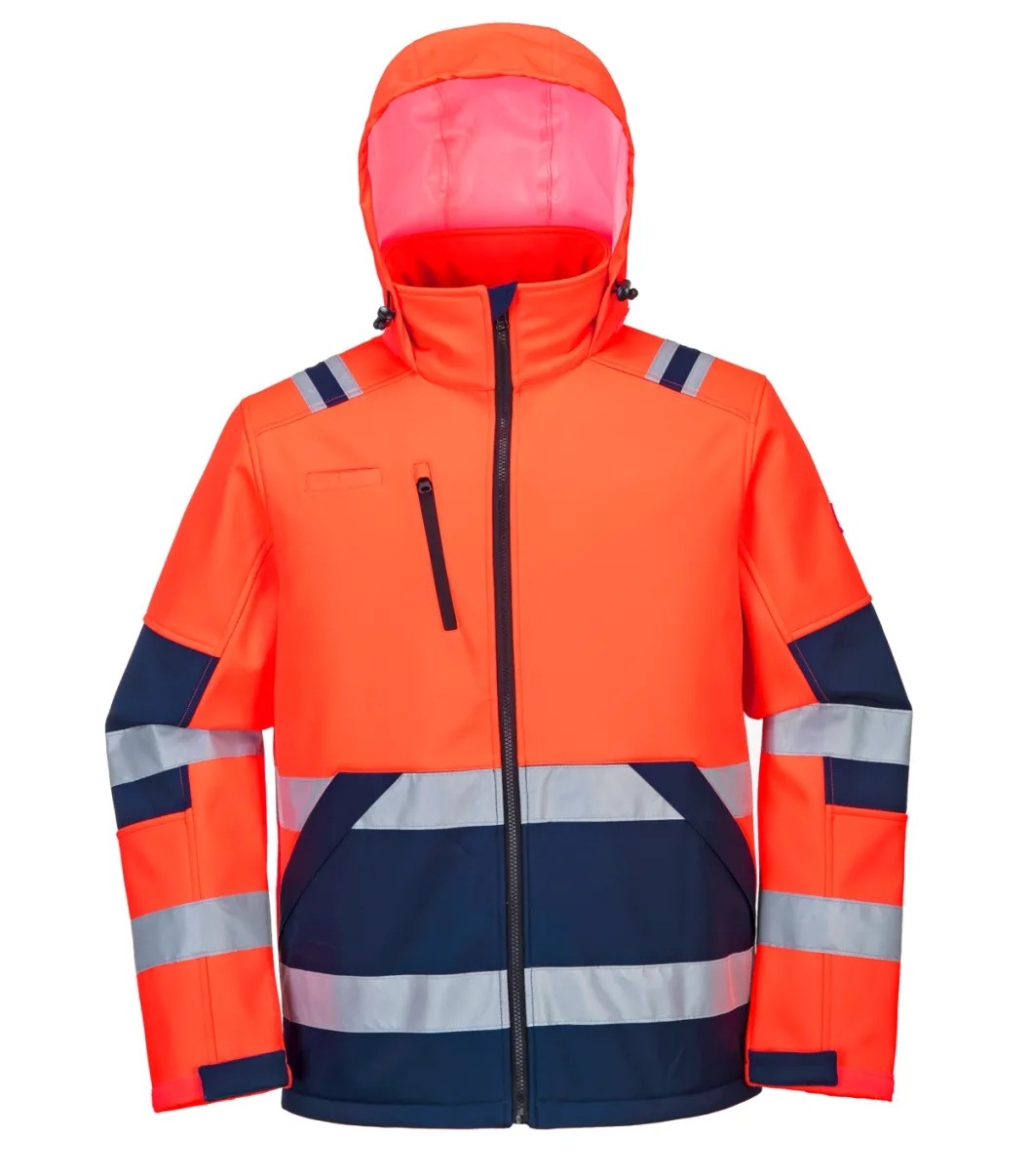 Hi-Vis softshell jacket